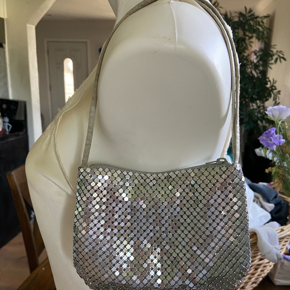 Silver purse